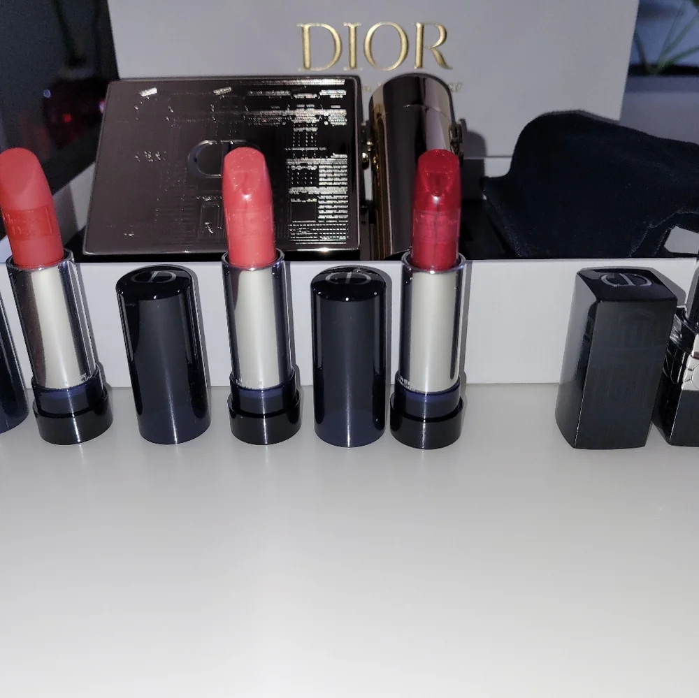 NEW DIOR Rouge Dior Minaudiere Set!